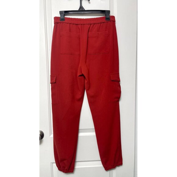NWOT THEORY Northsound Admiral Pants in Rustic Red Size 6 - Picture 5 of 13